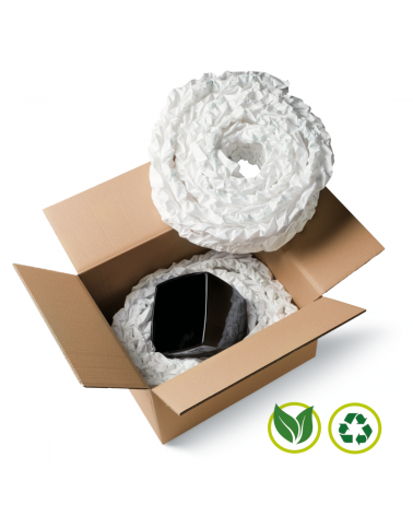 Application du Papier kraft blanc recyclable pour PAPERplus Track