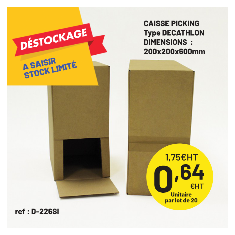 Caisse picking type decathlon 226SI