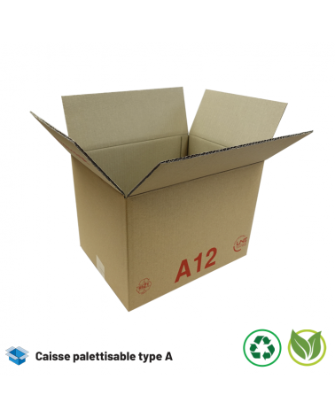 Caisse palettisable type A