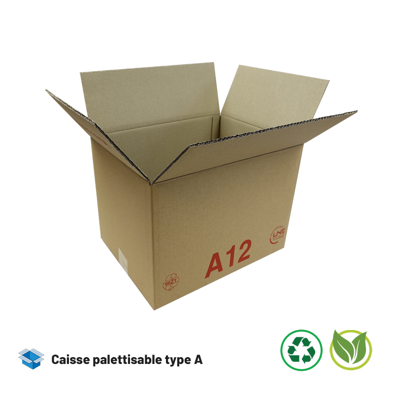 Caisse palettisable type A