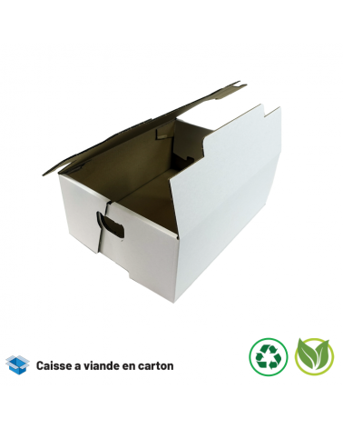 Caisse a viande en carton