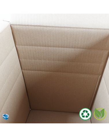 Caisse carton à hauteur variable
