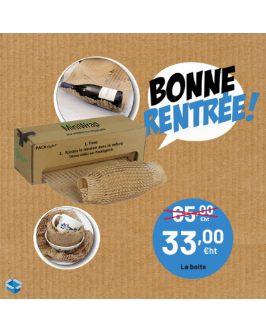 Des prix fous ! Calage wrap en boite distributrice !