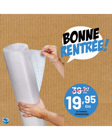 Rouleau de film bulles