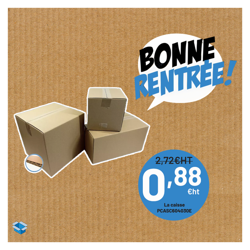 Caisse américaine palettisable
