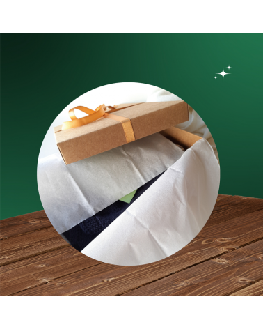 Papier mousseline blanc pour une présentation élégante de vos cadeaux