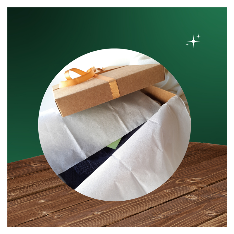 Papier mousseline blanc pour une présentation élégante de vos cadeaux Papier mousseline blanc pour une présentation élégante de vos cadeaux
