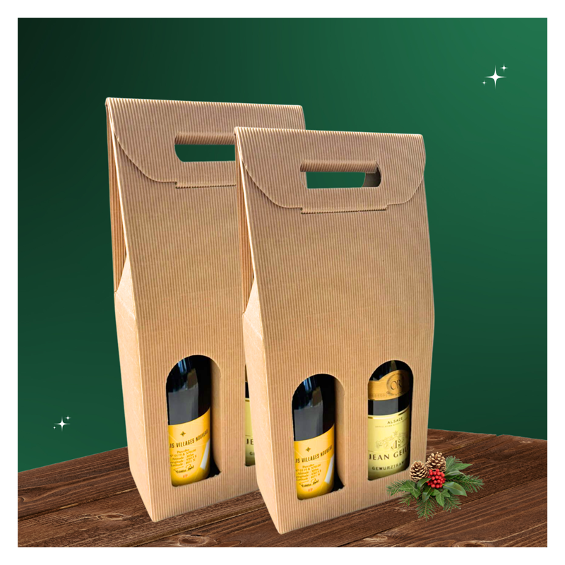 Etui en carton pour bouteilles