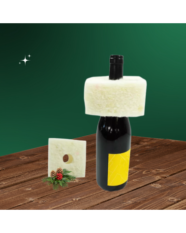 Fibre textile pour le calage de bouteilles de vin