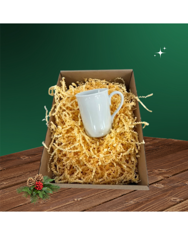 Frisure en papier kraft crème pour une présentation élégante de vos produits