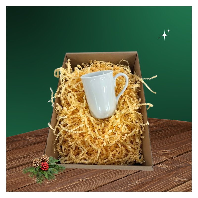 Frisure en papier kraft crème pour une présentation élégante de vos produits