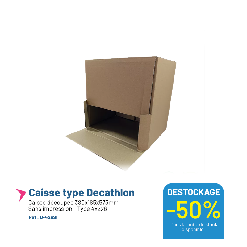 Caisse décathlon 4x2x6