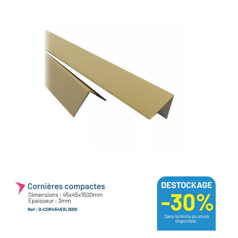 cornière compact en 3mm épaisseur