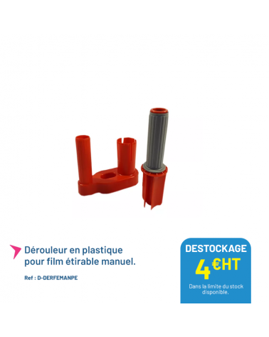 Dérouleur en plastique pour film étirable