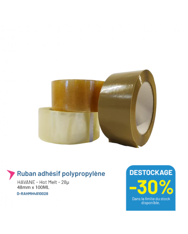 Ruban adhésif en polypropylène