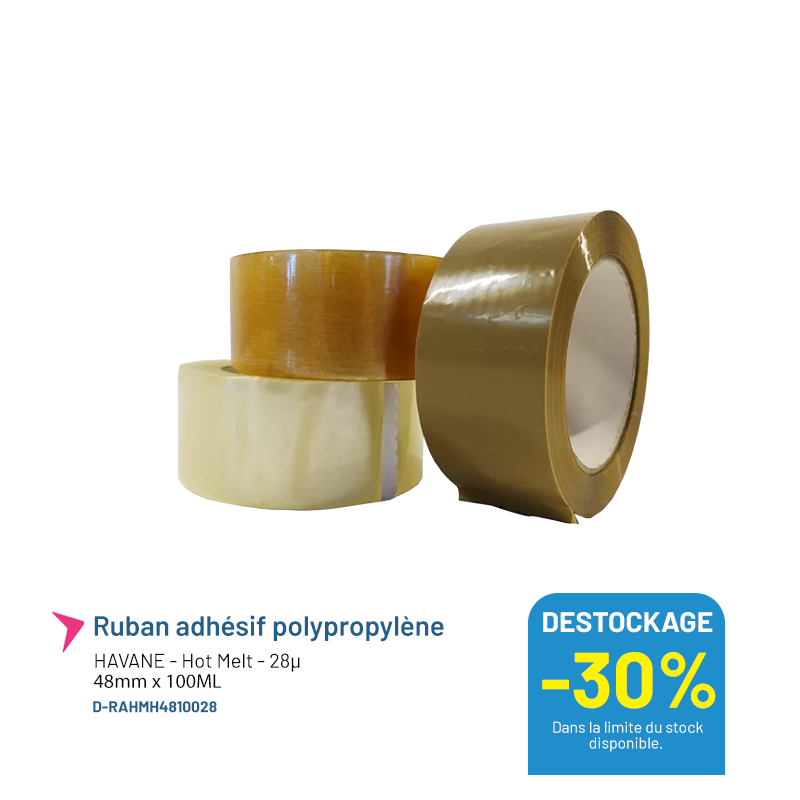 Ruban adhésif en polypropylène