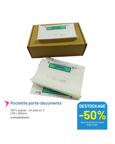 Porte-documents 100% papier
