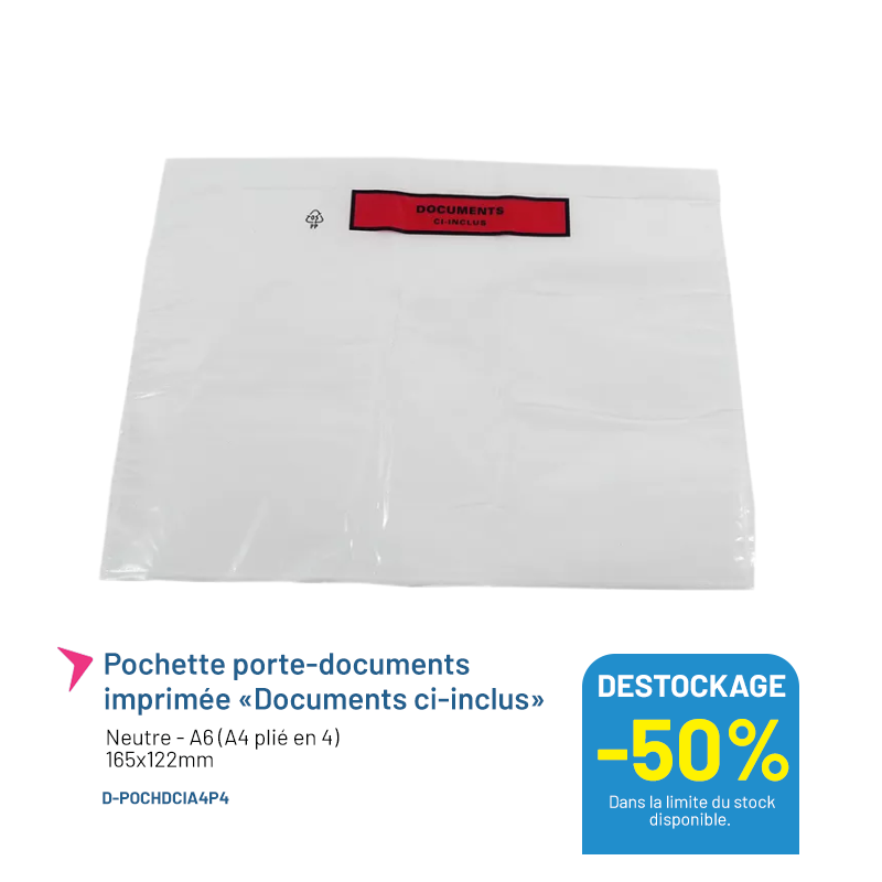 Porte-documents imprimée