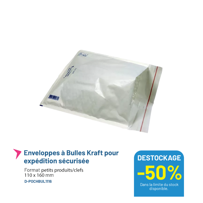 Pochettes kraft bulles