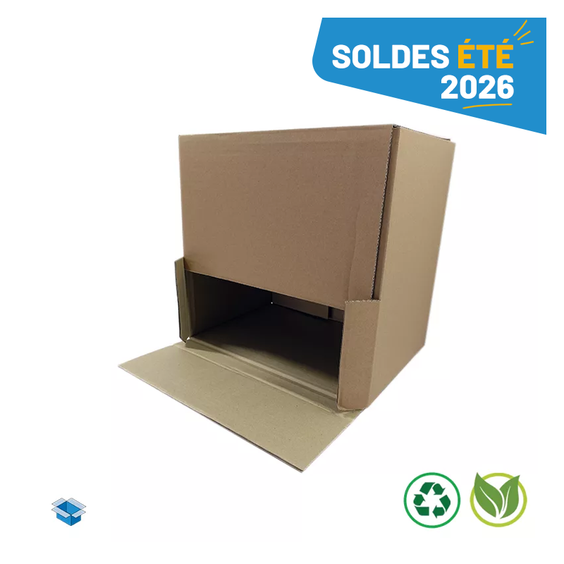 Caisse carton type Décathlon SOLDE ETE