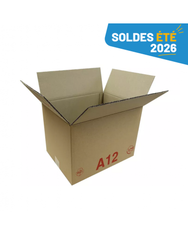 Caisse carton palettisable type A