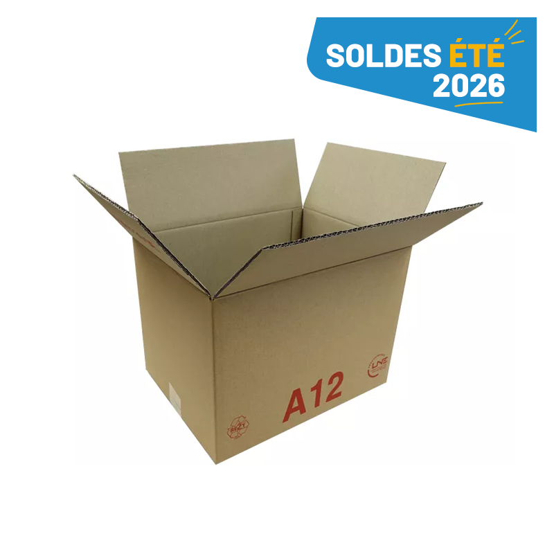 Caisse carton palettisable type A