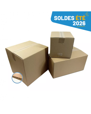 Caisse américaine en carton double cannelure