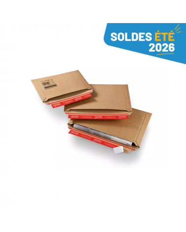Pochette carton bande adhésive