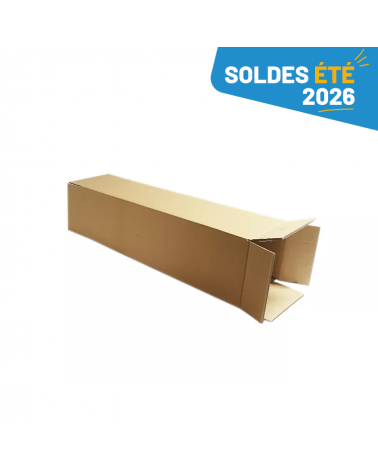 Caisse en carton pour produits longs