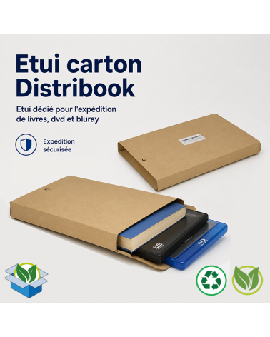 Etui carton dvd et bluray - ecommerce