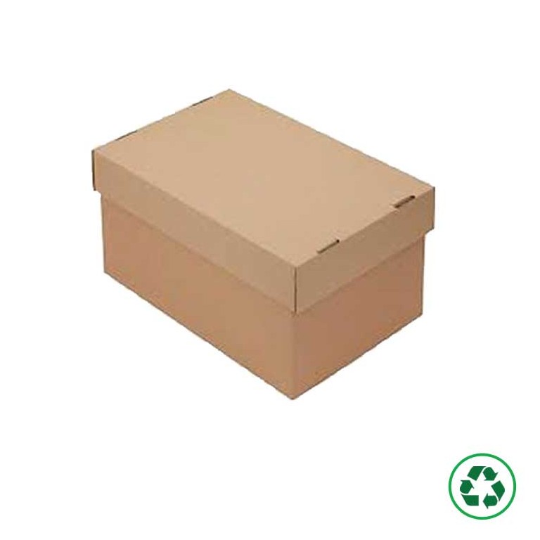 Caisse à couvercle et à fond inviolable - Distripackaging