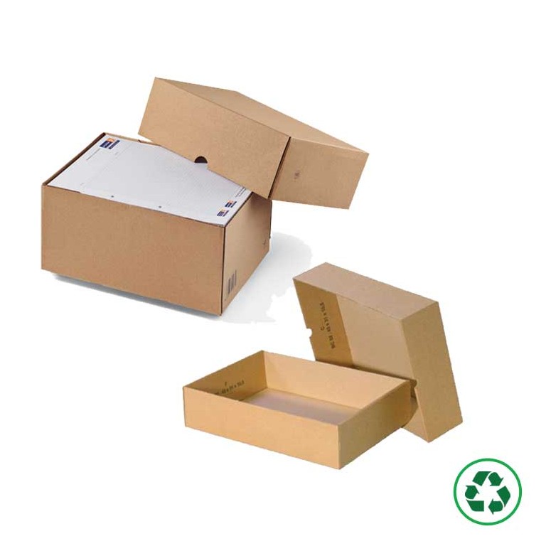 Caisse carton télescopique - Distripackaging