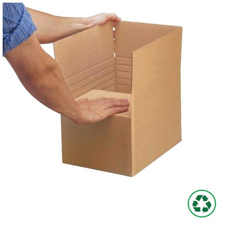 Caisse carton à hauteur réglable - Distripackaging