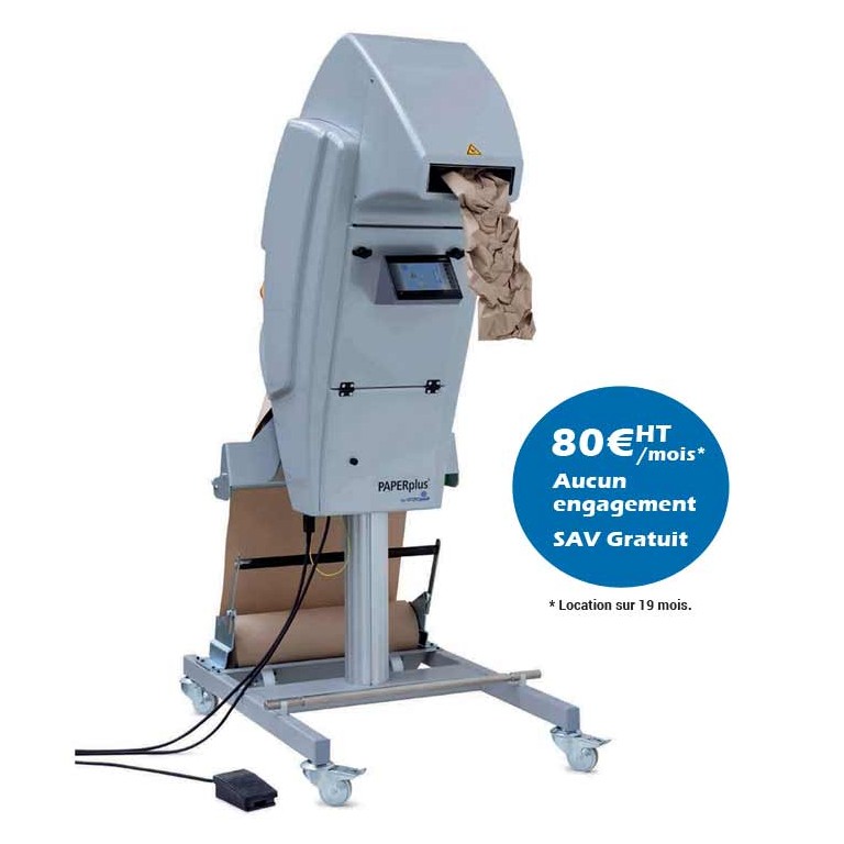 Machine de calage Paper plus classic - Distripackaging