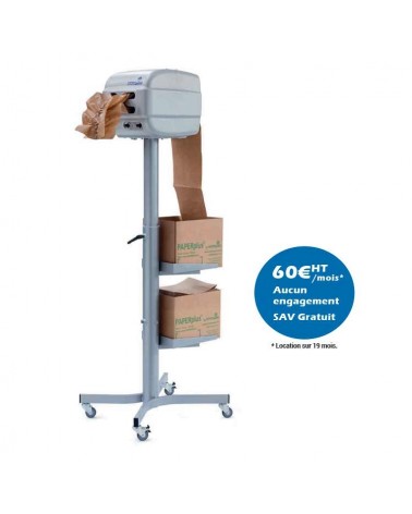 Machine de calage paper plus papillon - Distripackaging