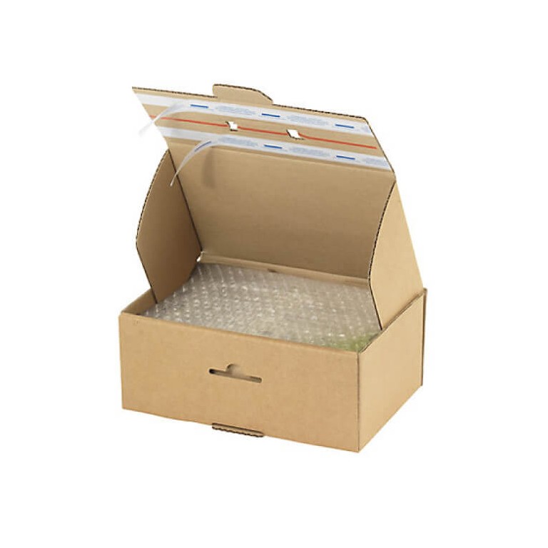 Boite postale spéciale aller retour dédié e-commerce - Distripackaging
