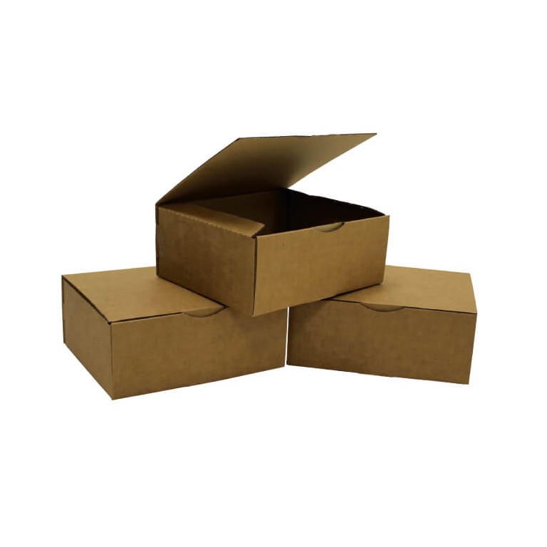 Boite postale en carton brun - Distripackaging
