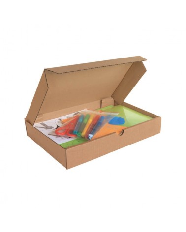 Boîtes postales brunes extra plates - Distripackaging