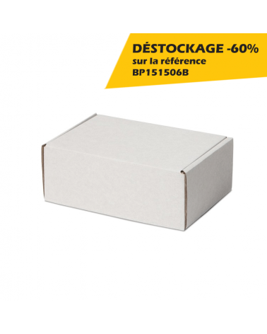 Boite postale carton blanche - Distripackaging