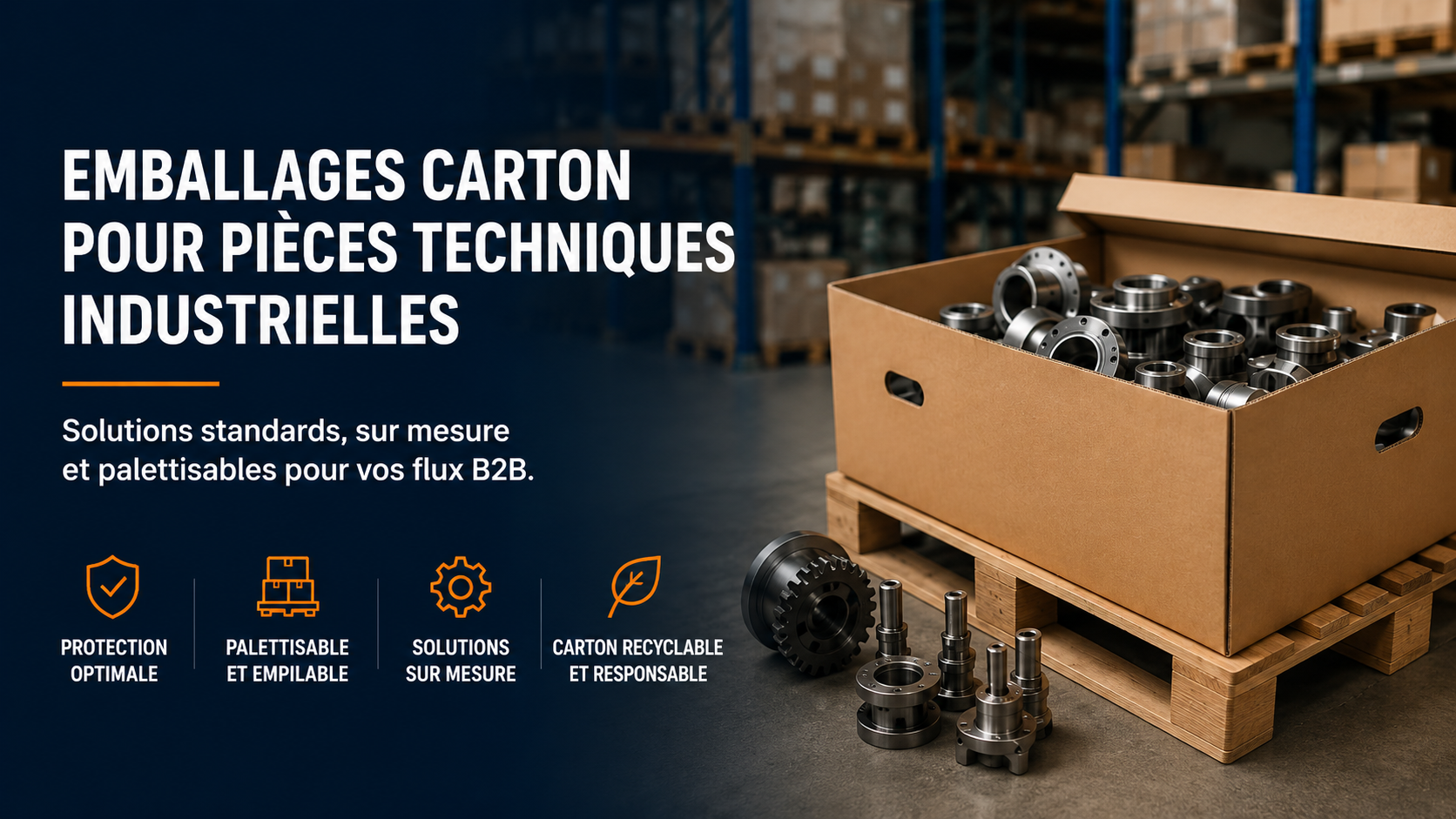 Fabricant d'emballages pour pièces techniques