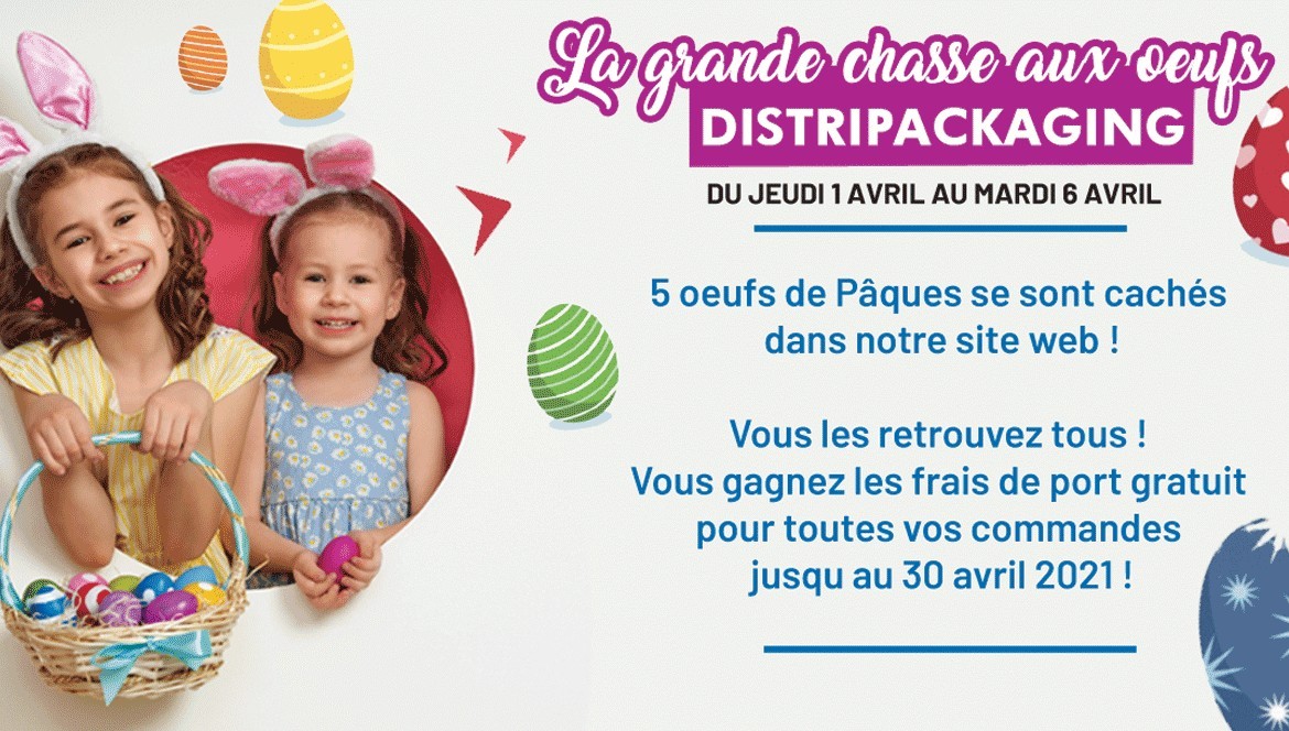 La grande chasse aux oeufs Distripackaging !