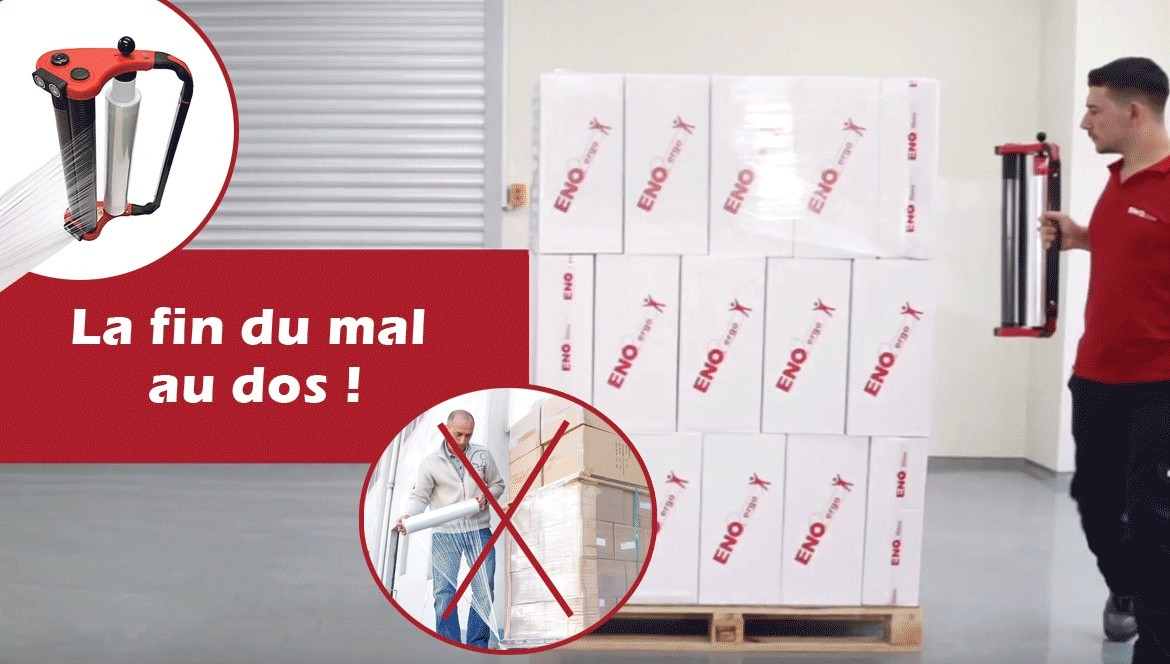 La fin des TMS ! Un banderolage plus simple et moins contraignant.