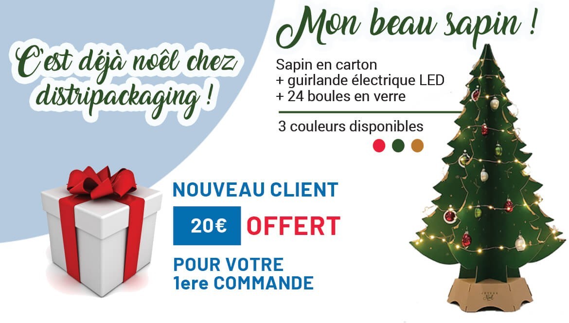 C'est déjà Noel chez Distripackaging !