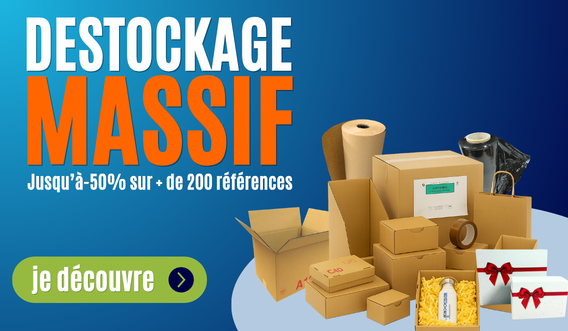 Emballages a prix déstockage 